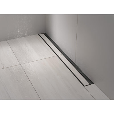 36" Linear Shower Drain Wall Edge