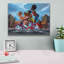 «Public Transpo» par Robert Jackson, art mural sur toile-21442895