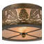Mountain Pine 2 - Light Flush Mount
