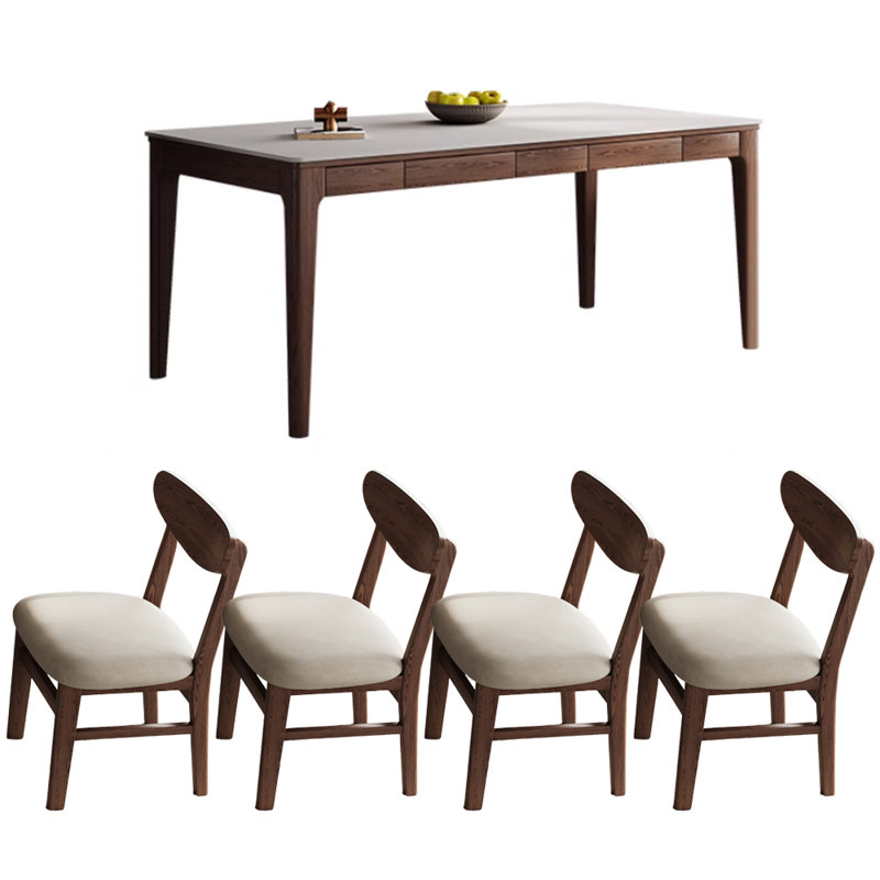 Table de salle à manger White Rock, H 29,52 po x L 55,11 po x l 31,49 po