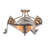 Organic Semi Flush Mount