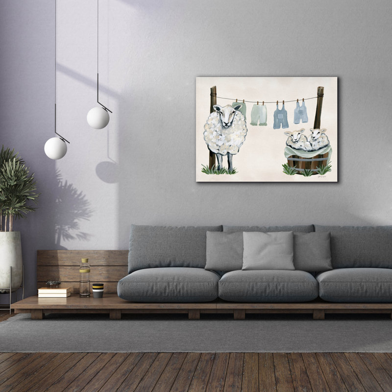 Art mural sur toile par August Grove, H 40 po x l 54 po x P 1,5 po