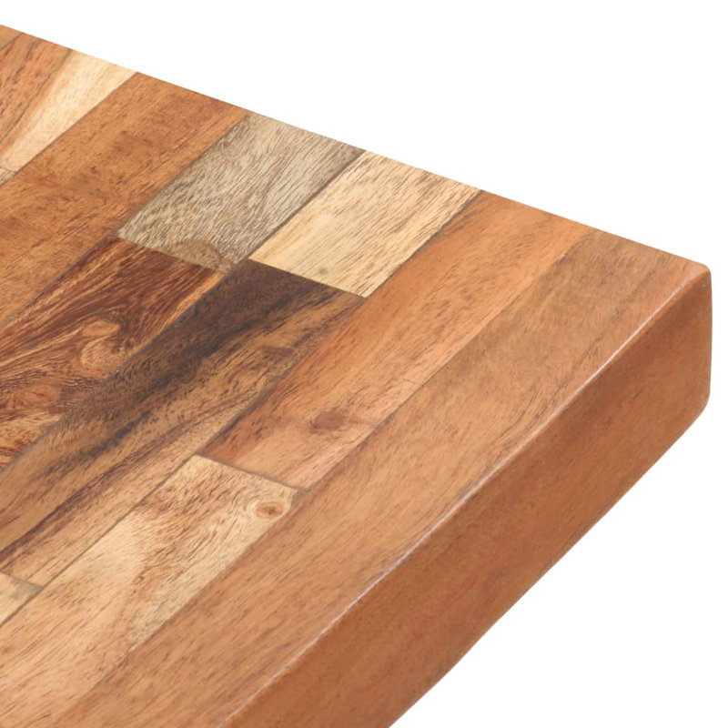 Solid Acacia Wood Rectangular Chopping Board Set