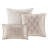 King Chenille Luxury - Taupe 7 Piece Bedding Bed
