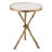 Twig Table-Brass/White Marble