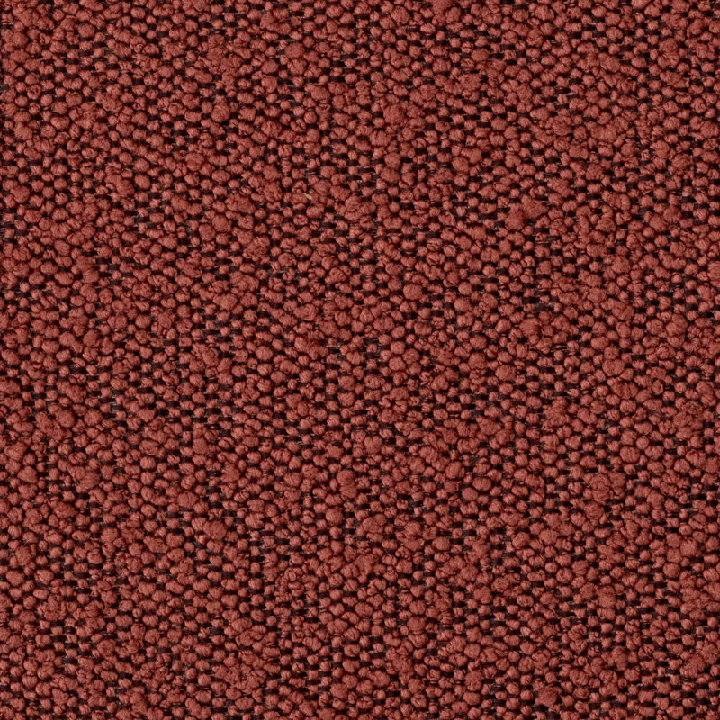 Mello Swivel Lounge Chair, Bouclé Rouge Polyester Blend