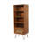 Chetram 1 Drawer Rattan SLim Bookshelf