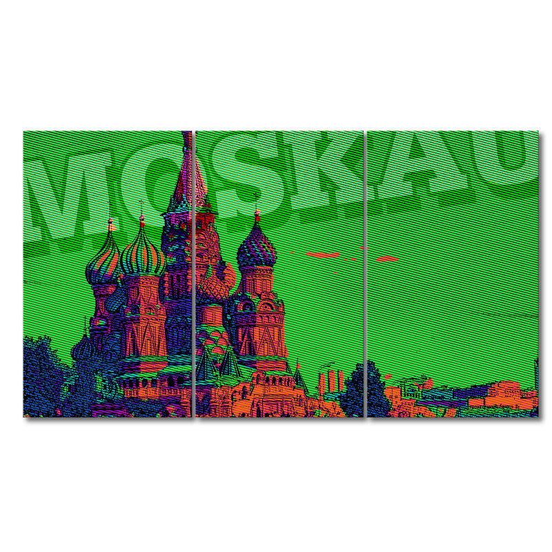 3 Piece Wrapped Canvas Print