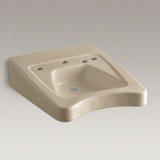 Morningside™ Ceramic 20" Wall Mount Bathroom Sink with Overflow
