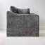 Fauteuil d'appoint surdimensionné 45 po avec 2 coussins; chenille-1117161107