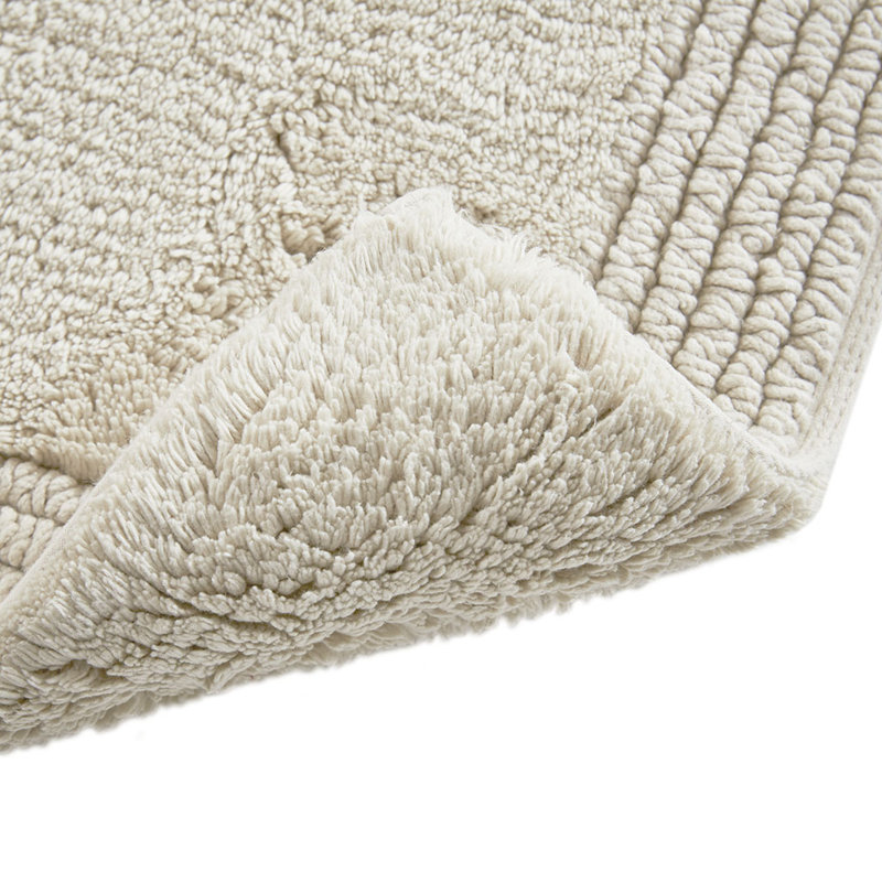 Tapis 100% coton touffeté 3000 g / m² réversible 21 x 34 po