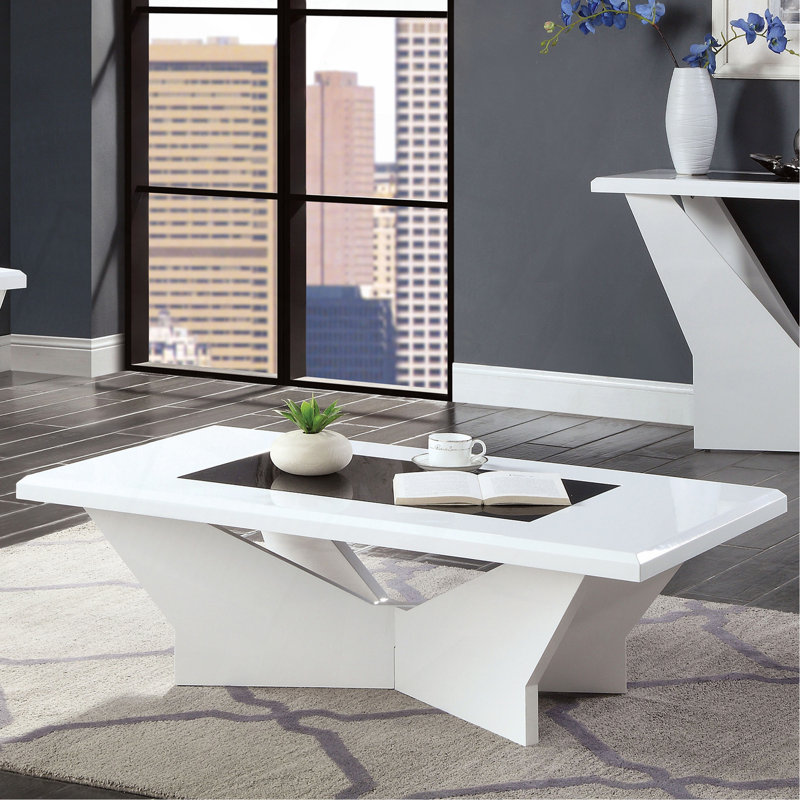 Table basse 1Pc White Finish