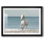 Camargue Beach Horse encadré sur papier-224793491-224793490