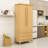 Elegant Wood Storage Cabinet - Adjustable Shelves, Quiet Hinges-694184071