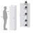 70.87" Tall Narrow Storage Cabinet-1461269719