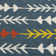Tribu Bohemian Arrow Striped Indoor/Outdoor Performance Area Rug