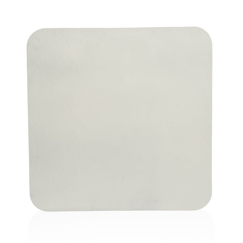 Basil Outdoor Square Coffee Table, Matte White