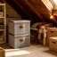 Ensemble de 2 bacs de rangement pliables avec couvercle et poignée avant, panier de rangement en tissu de grande capacité pour les vêtements, la literie, les serviettes, les livres et les articles divers, boîte de rangement empilable pour la chambre à coucher, le placard, le salon-908230011
