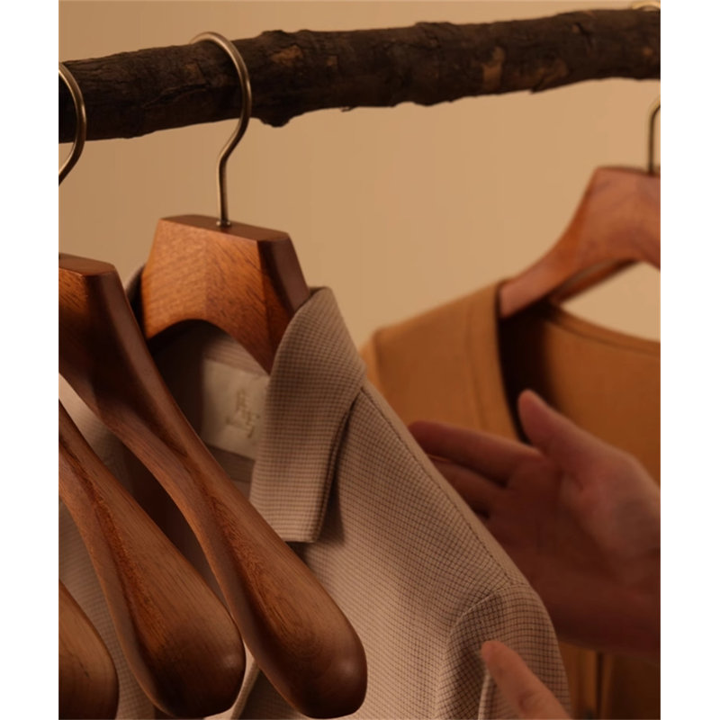 Solid Wood Suit Hanger, 10