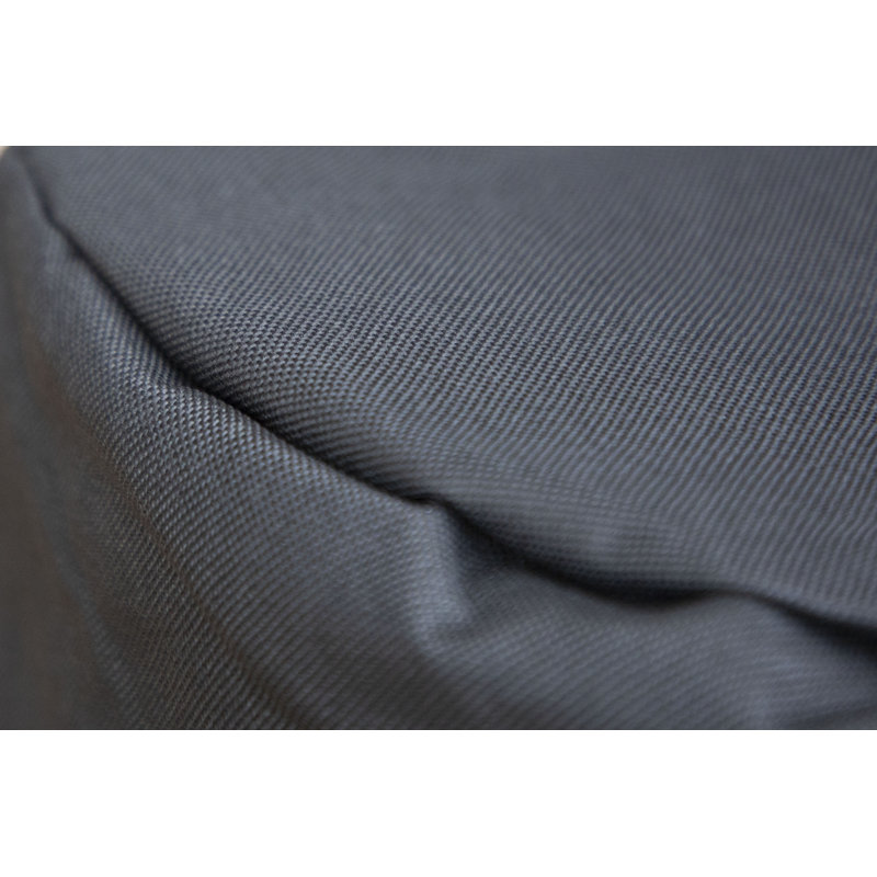 Black Heavy-Duty Polyester Grill Cover with PVC Backing
