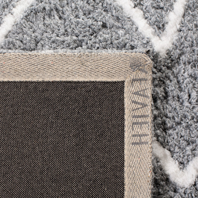 Tapis gris touffeté à la main Boyland, Rectangle 8 pi x 10 pi