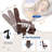 Katrein Ergonomic Heated Massage Executive Chair-1486779842