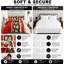 Printed Bedspreads 3 Piece Trendy Red Comforter Bed Throw with Matching Pillow Shams-114397933