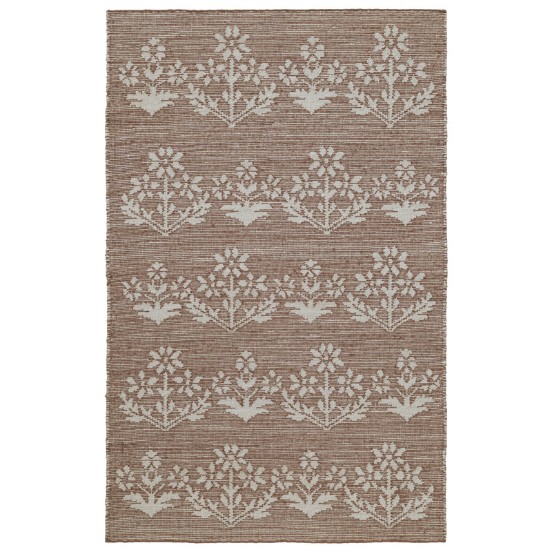 Tapis d'intérieur en jute Heidi, Argile, 3 pi x 5 pi