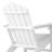 Lucus Poly HDPE Adirondack Chair with Cupholder-2061860385