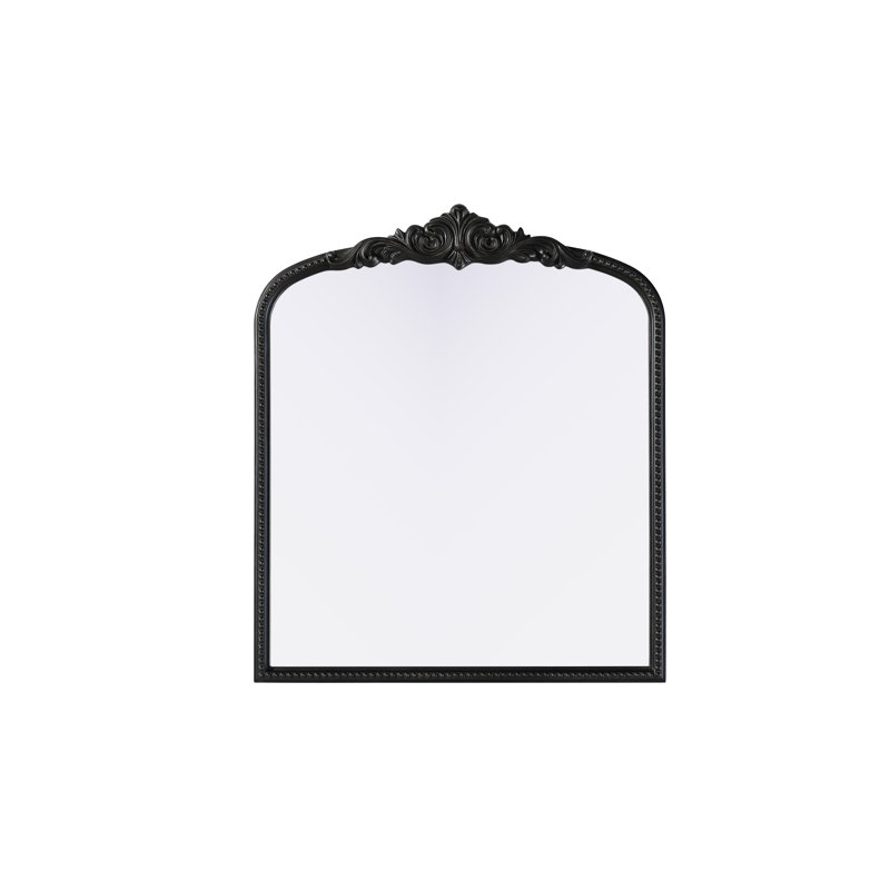 Miroir Monikah, 42 po x 36 po, Bronze vintage