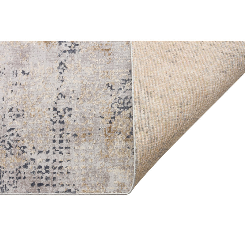 Compas Abstract Area Rug, Runner 80 x 240cm