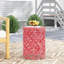 Outdoor Metal End Table -Large-1110388817