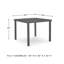 Table de salle à manger d'extérieur Carbonell