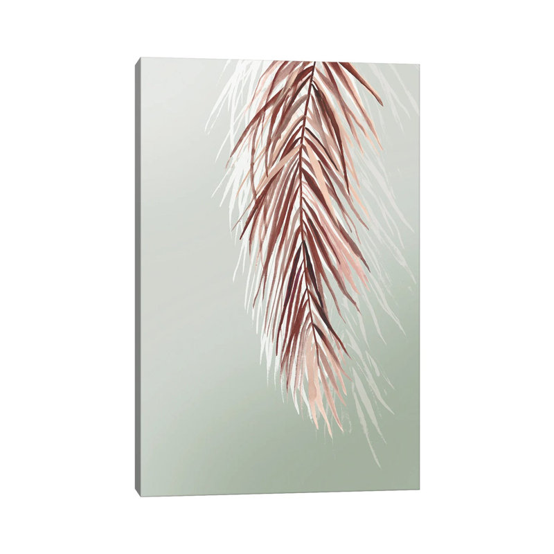 Grasses Palms II by Asia Jensen - Gallery-Wrapped Canvas Giclée on Canvas, No Frame, 20.32 cm H x 30.48 cm W