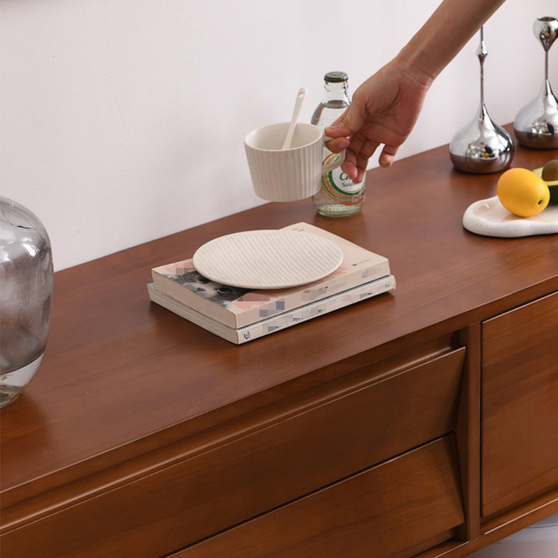 Meuble télé rétro de style français, 82.68''