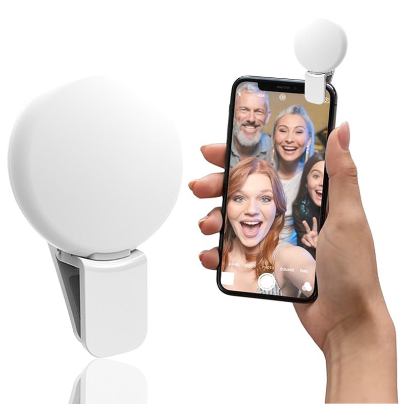 Mini lampe de poche portable à main, White