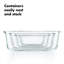 OXO Good Grips 16 Piece Glass Smart Seal Everyday Container Set