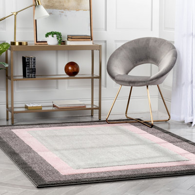 Astrid Geometric Synthetic Area Rug