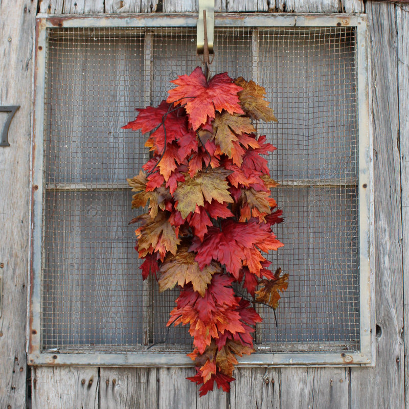 Faux Maple Swag