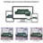 Comfortable And Functional Cotton And Linen Combination Sofa With Adjustable Down Backrest, Storage Space, Suitable For Living Rooms And Bedrooms-1890762146