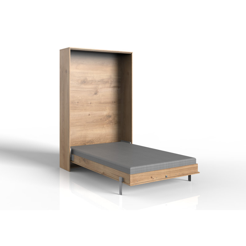 Bouck Functional Bed, 140 x 200cm, Plank oak