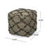 Pouf carré Poncho (SEULEMENT UN OTTOMAN)