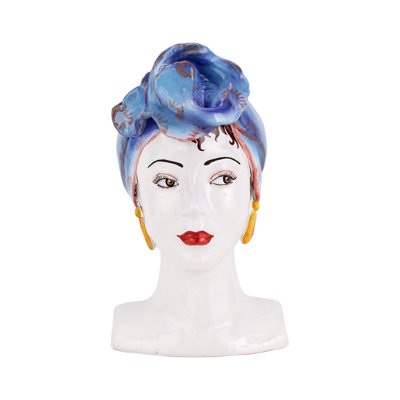 Sicilian Heads People Figurines & Sculptures