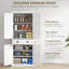 Armoire de cuisine traditionnelle autoportante