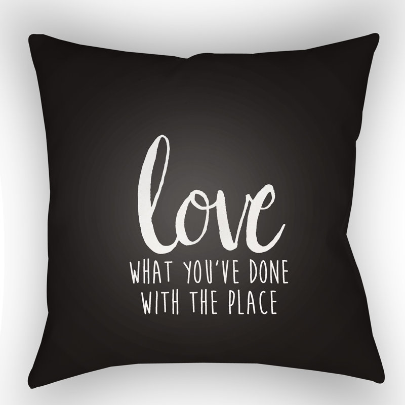 Outdoor Throw Pillow, 18" H x 18" W x 4" D, Green