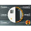 Huldar Glass Flat Wall Mirror