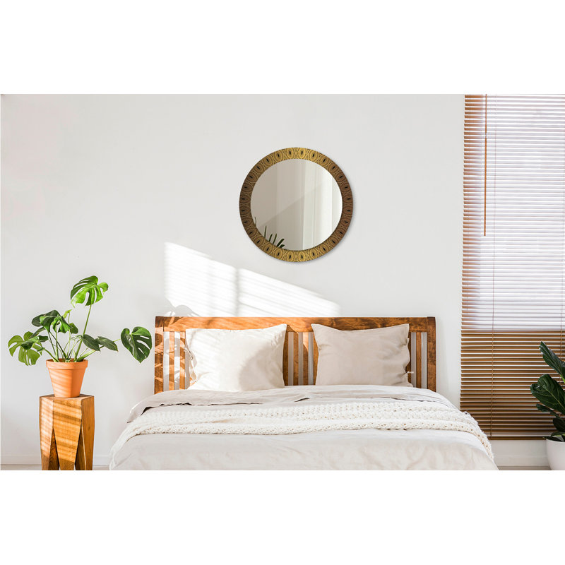 Huldar Glass Flat Wall Mirror