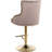 Bocana Swivel Upholstered Adjustable Height Counter Stool with Metal Frame-515751252-497997009