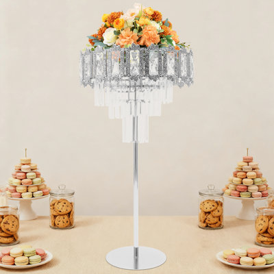 Flower Holder For Wedding, Flower Stand Centerpiece For Birthday Party, Weddings Decoration Flowers Stand