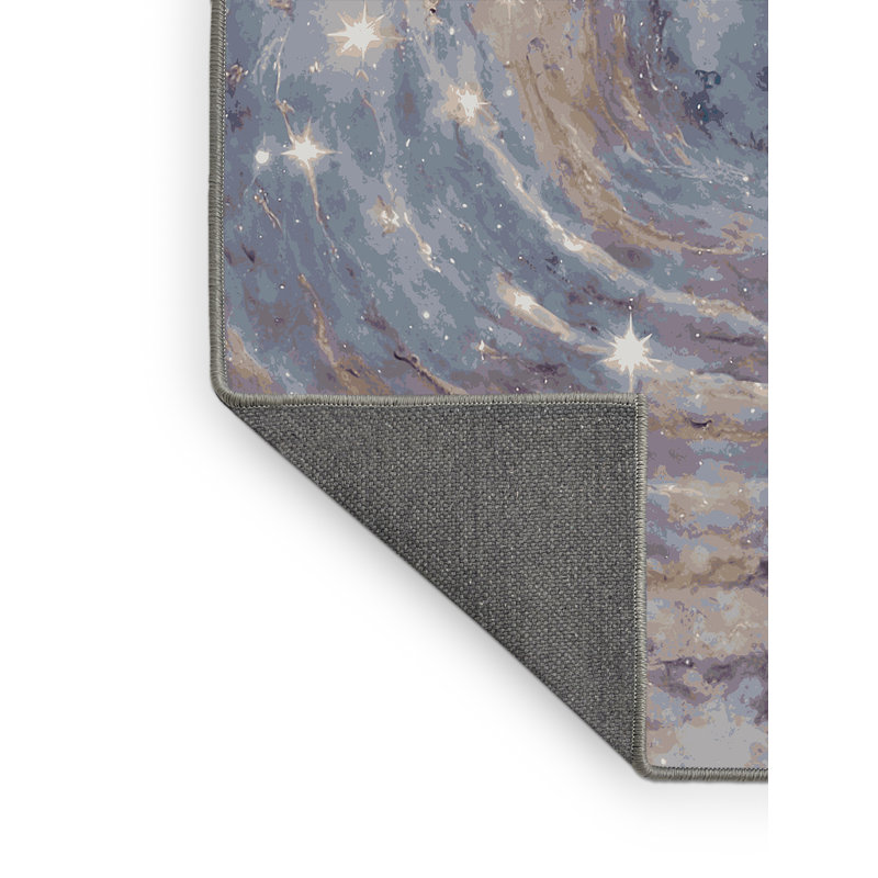 Tapis rose soyeux et moelleux, Carré 5 pi